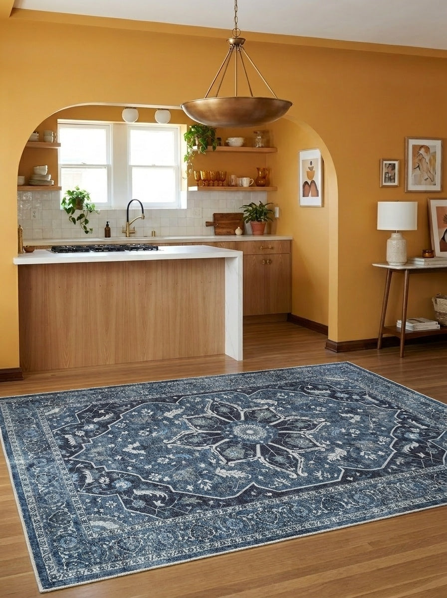 Sapphire - Navy & Charcoal Rug