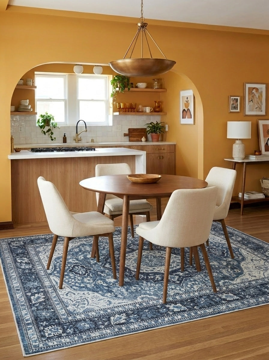 Delft - Porcelain Blue Rug
