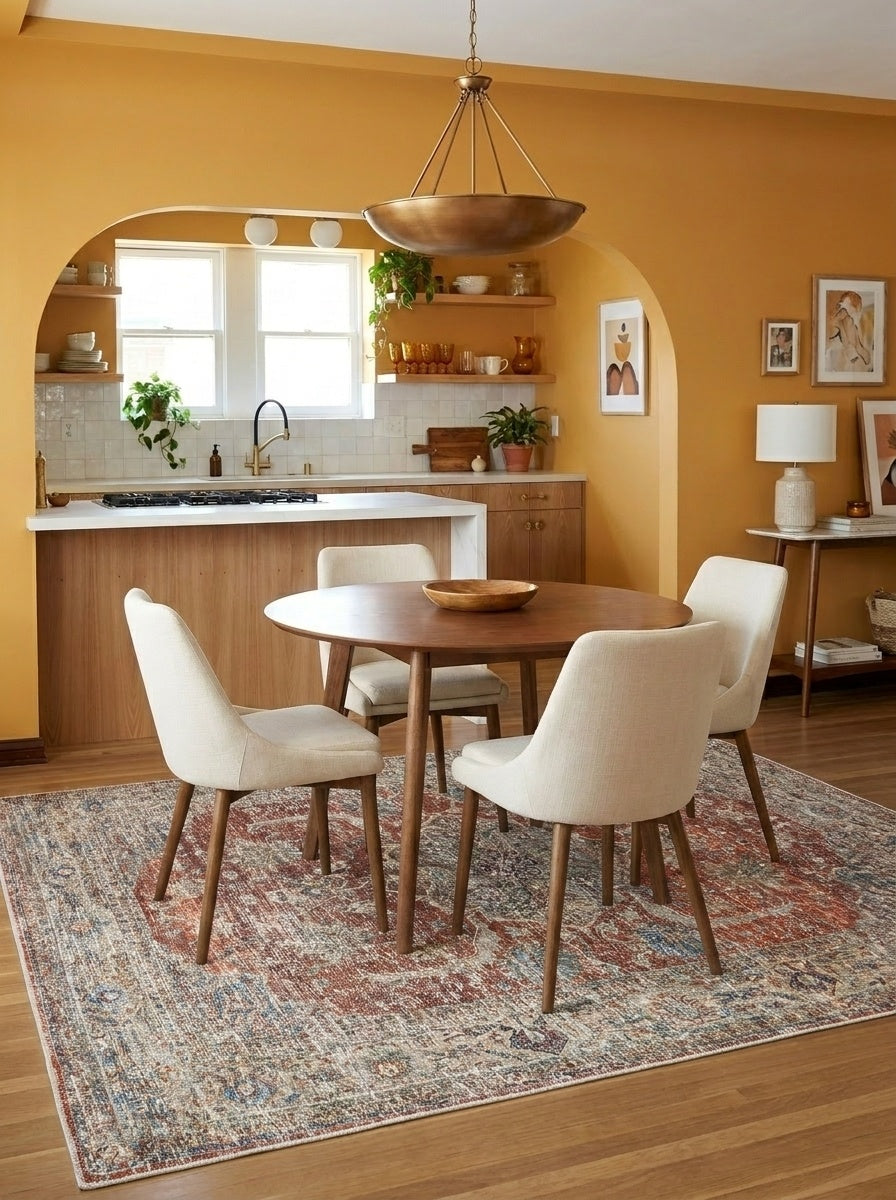 Florence - Persimmon & Olive Rug