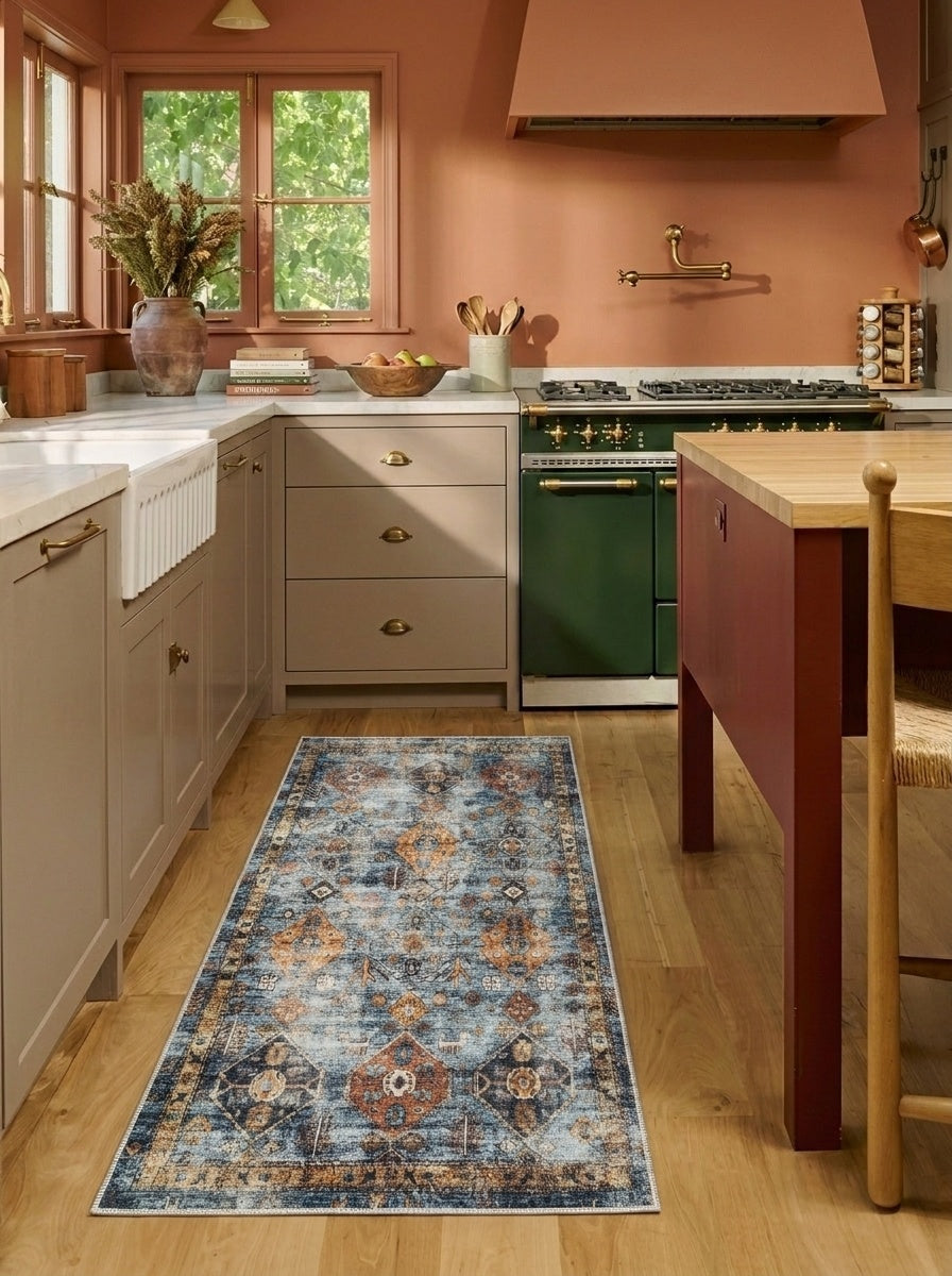 Dahlia - Indigo Multi Rug