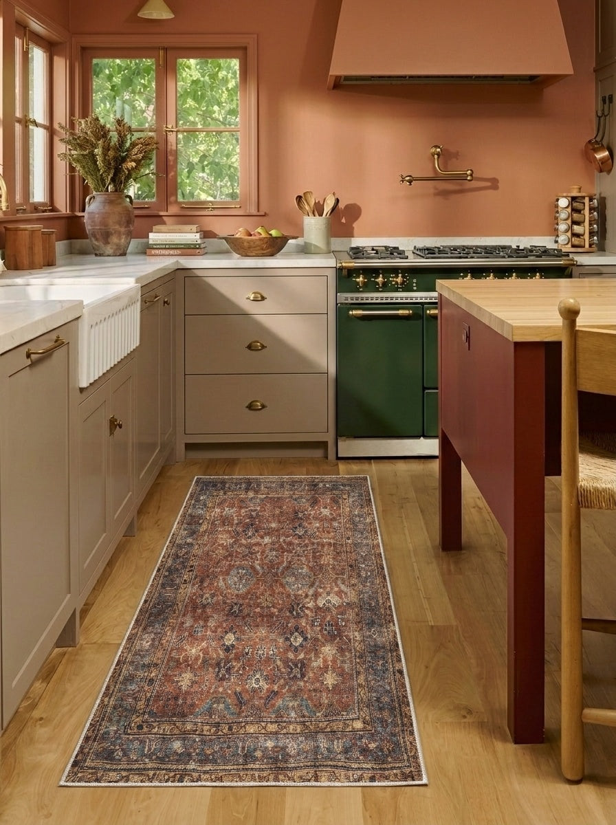 Marigold - Persimmon Multi Rug