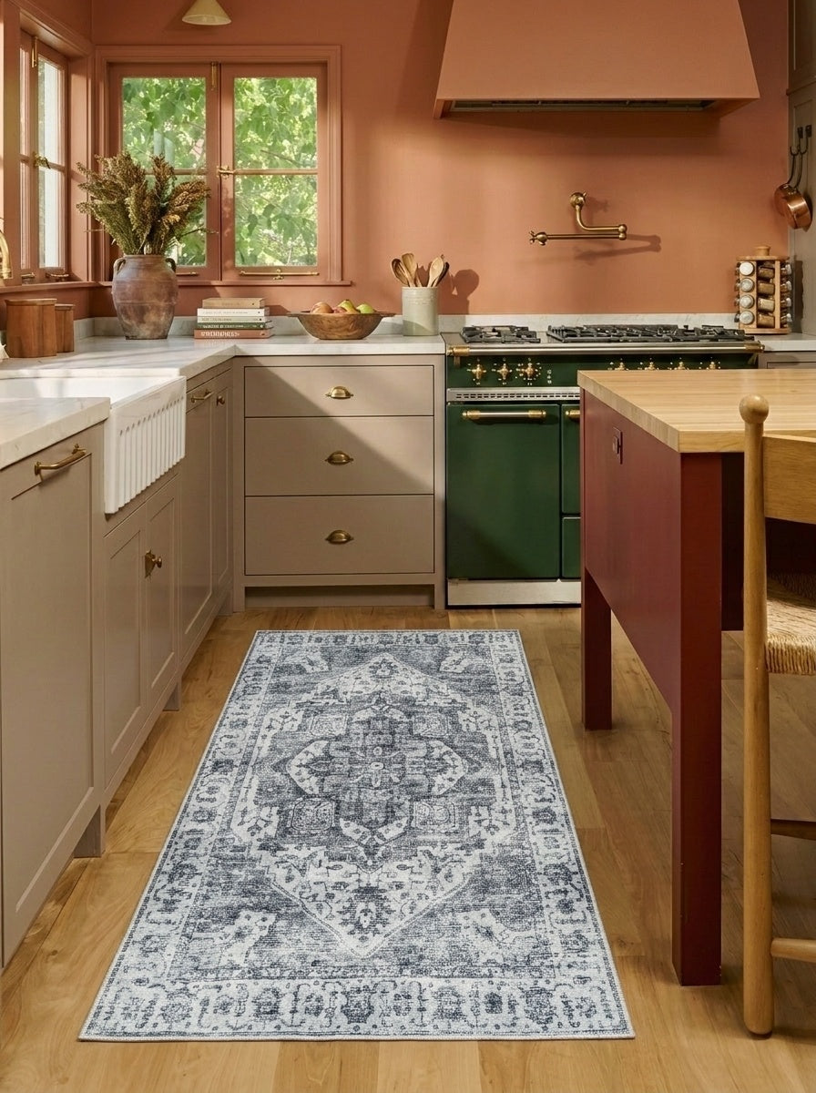 Margot - Charcoal & Ivory Rug
