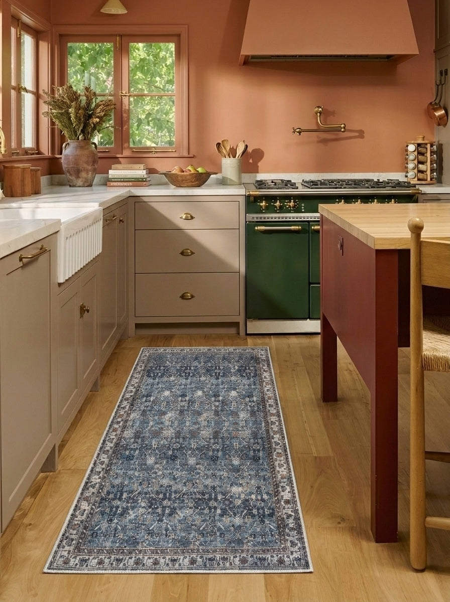 Lila - Lapis & Sand Rug
