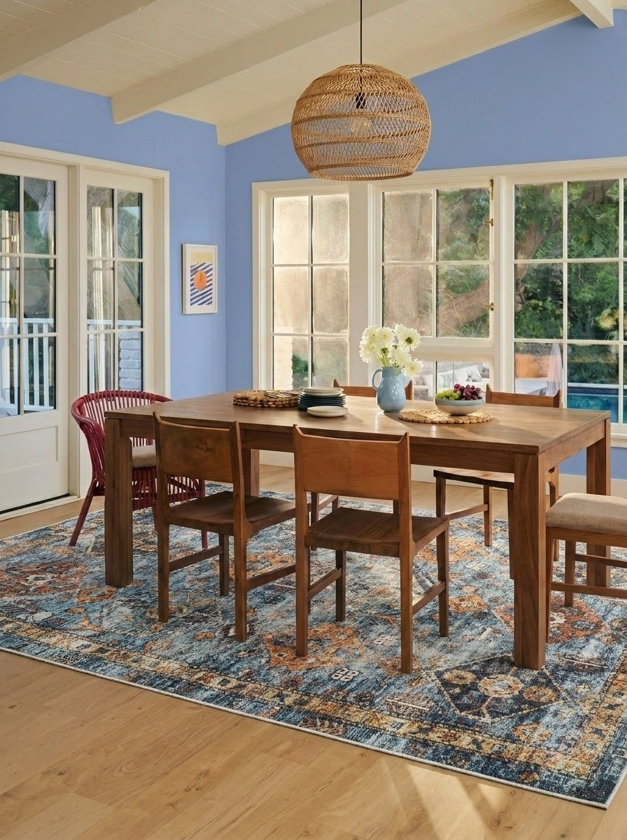 Dahlia - Indigo Multi Rug