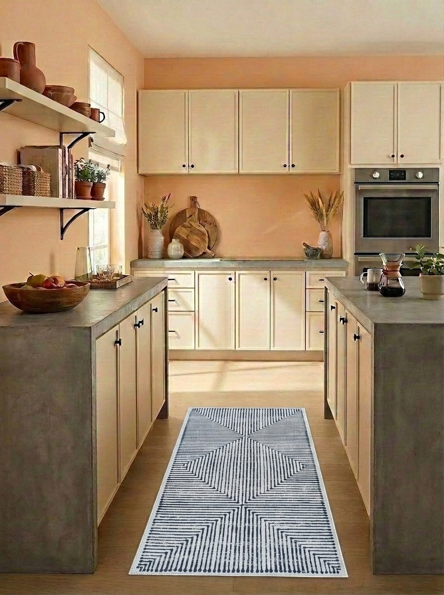 Hampton - Soft Blue & Ivory Rug