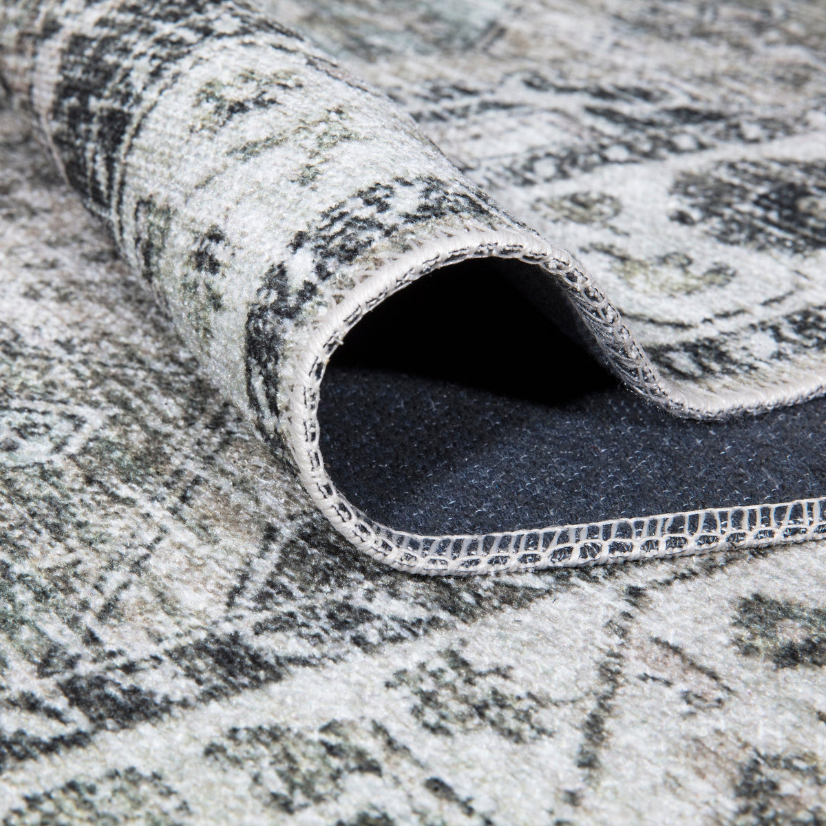 Caria CR-16 Traditional Washable Rug | Non-Slip