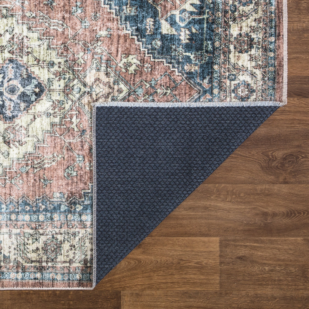 Caria CR-11 Traditional Washable Rug | Non-Slip
