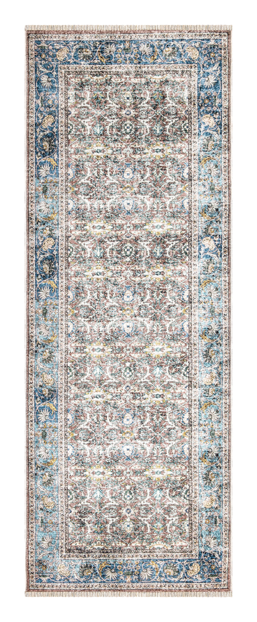 Caria CR-08 Traditional Washable Rug | Non-Slip