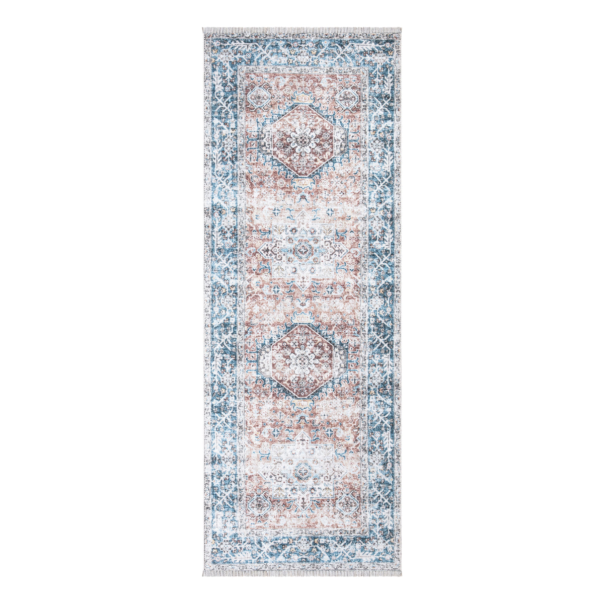 Caria CR-03 Traditional Persian Coral Rug
