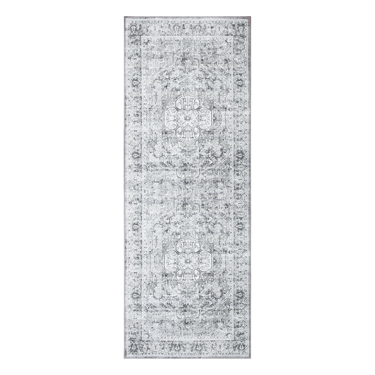 Ionia IO-43 Traditional Medallion Grey Rug