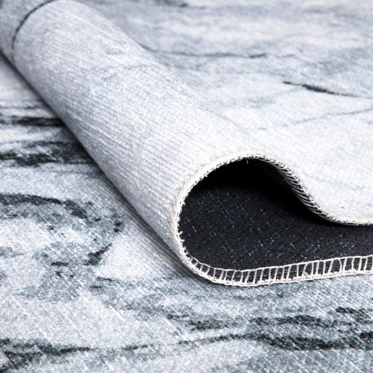Caria CR-36 Modern Abstract Grey Rug