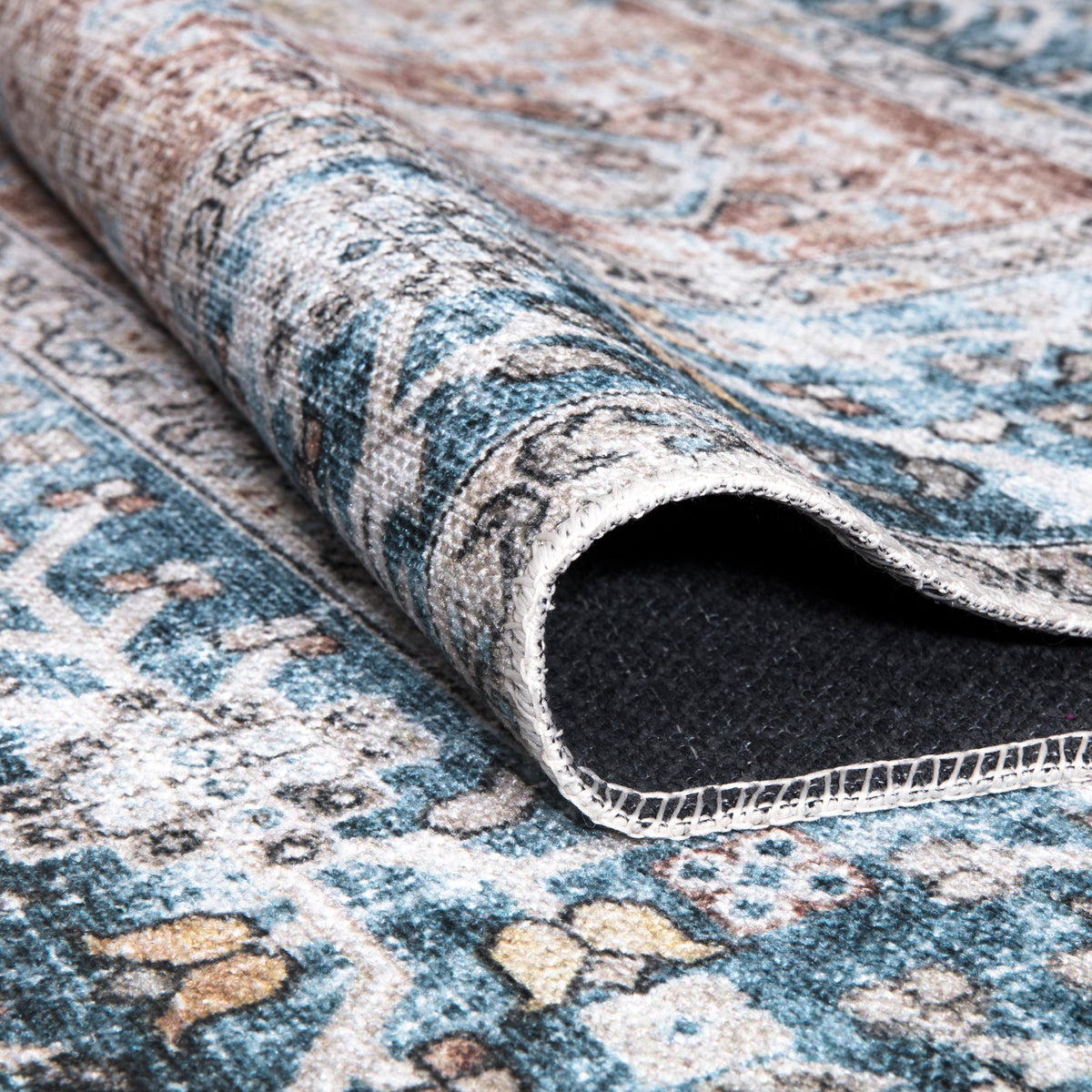 Caria CR-03 Traditional Persian Coral Rug