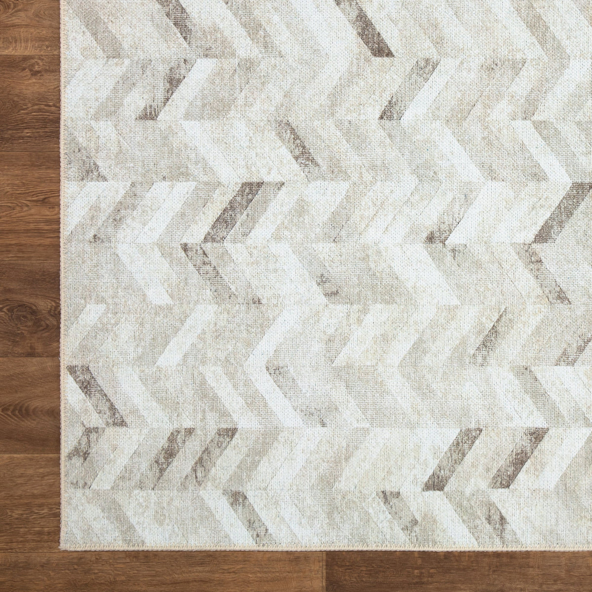 Ionia IO-25 Modern Geometric Washable Rug | Non-Slip