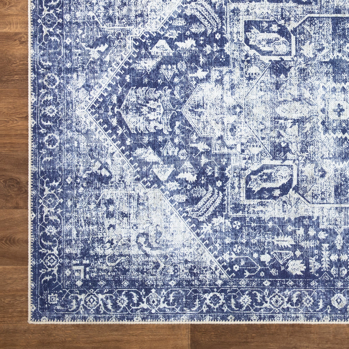 Ionia IO-23 Traditional Washable Rug | Non-Slip