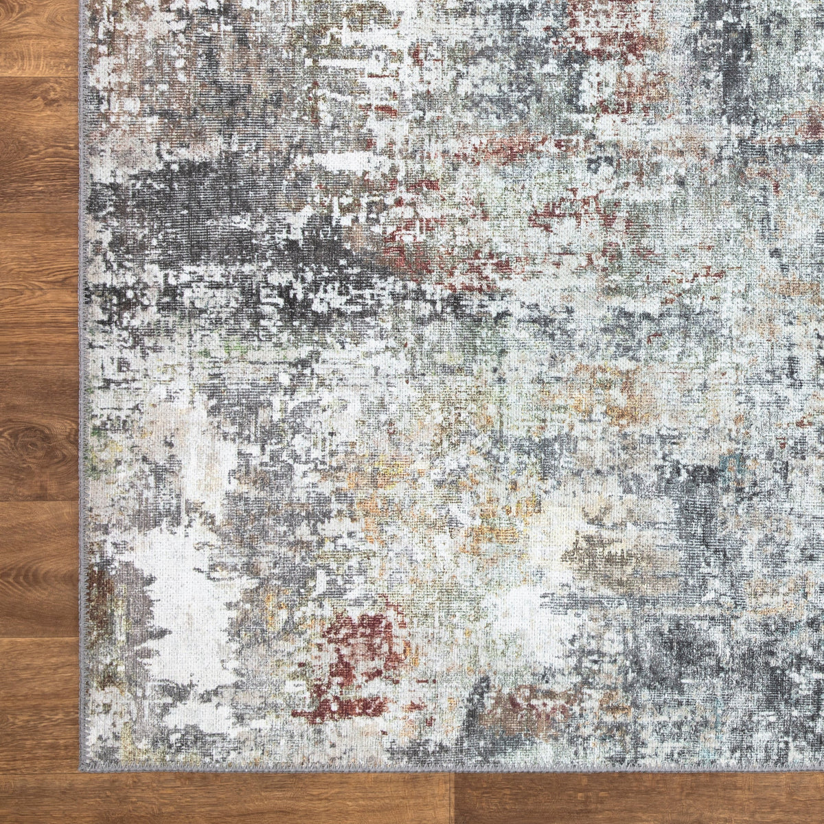 Ionia IO-20 Modern Abstract Washable Rug | Non-Slip