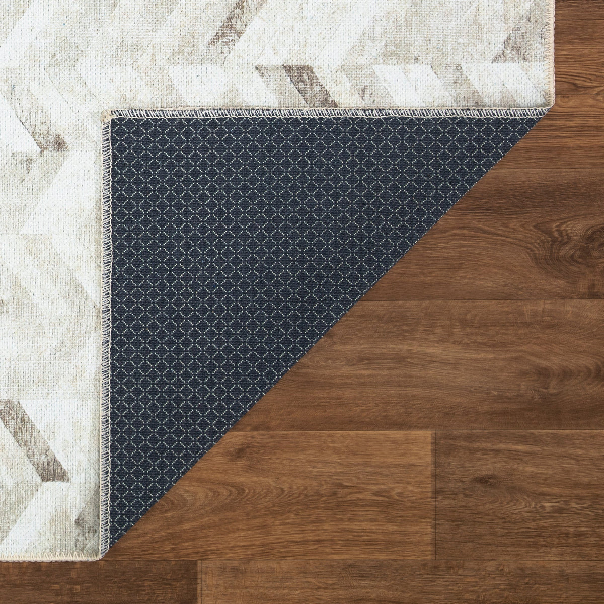 Ionia IO-25 Modern Geometric Washable Rug | Non-Slip