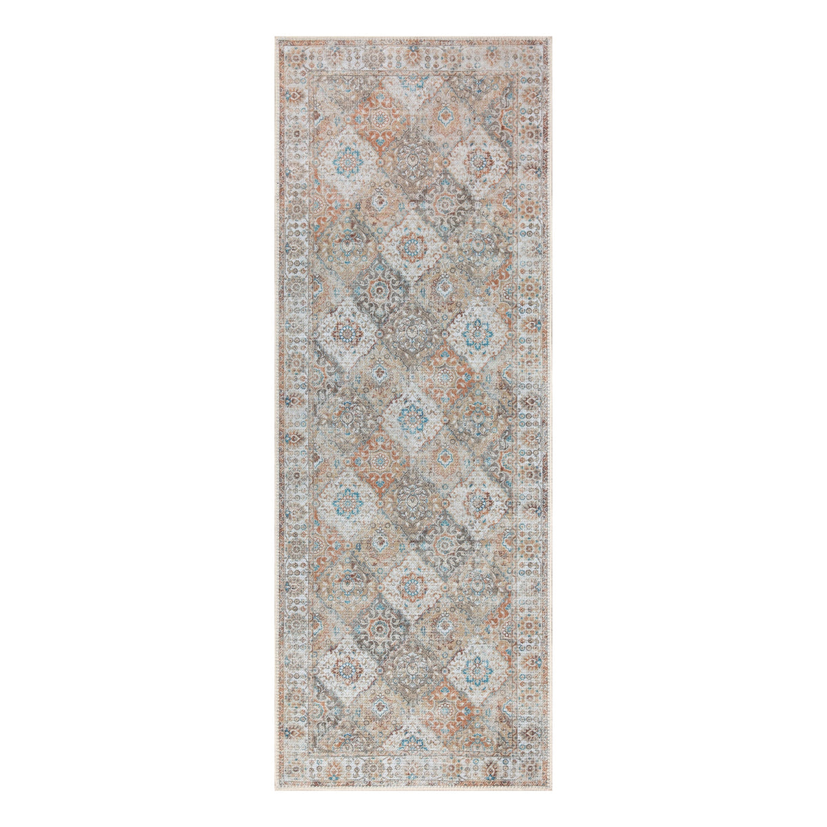 Ionia IO-13 Traditional Washable Rug | Non-Slip
