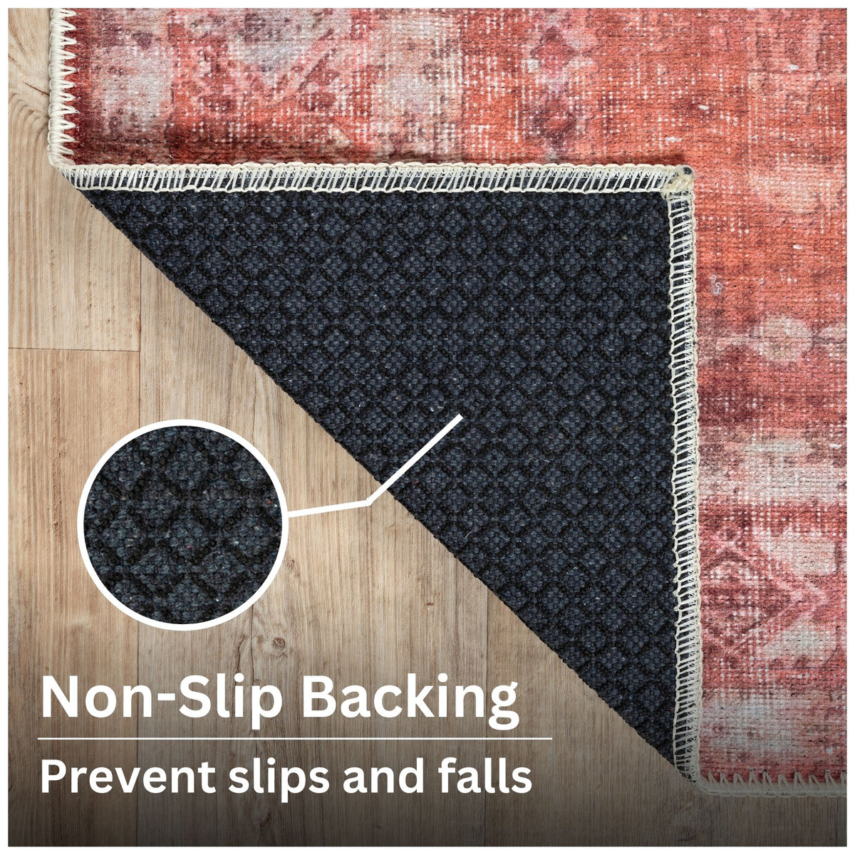 Ionia IO-65 Traditional Medallion Pink Rug