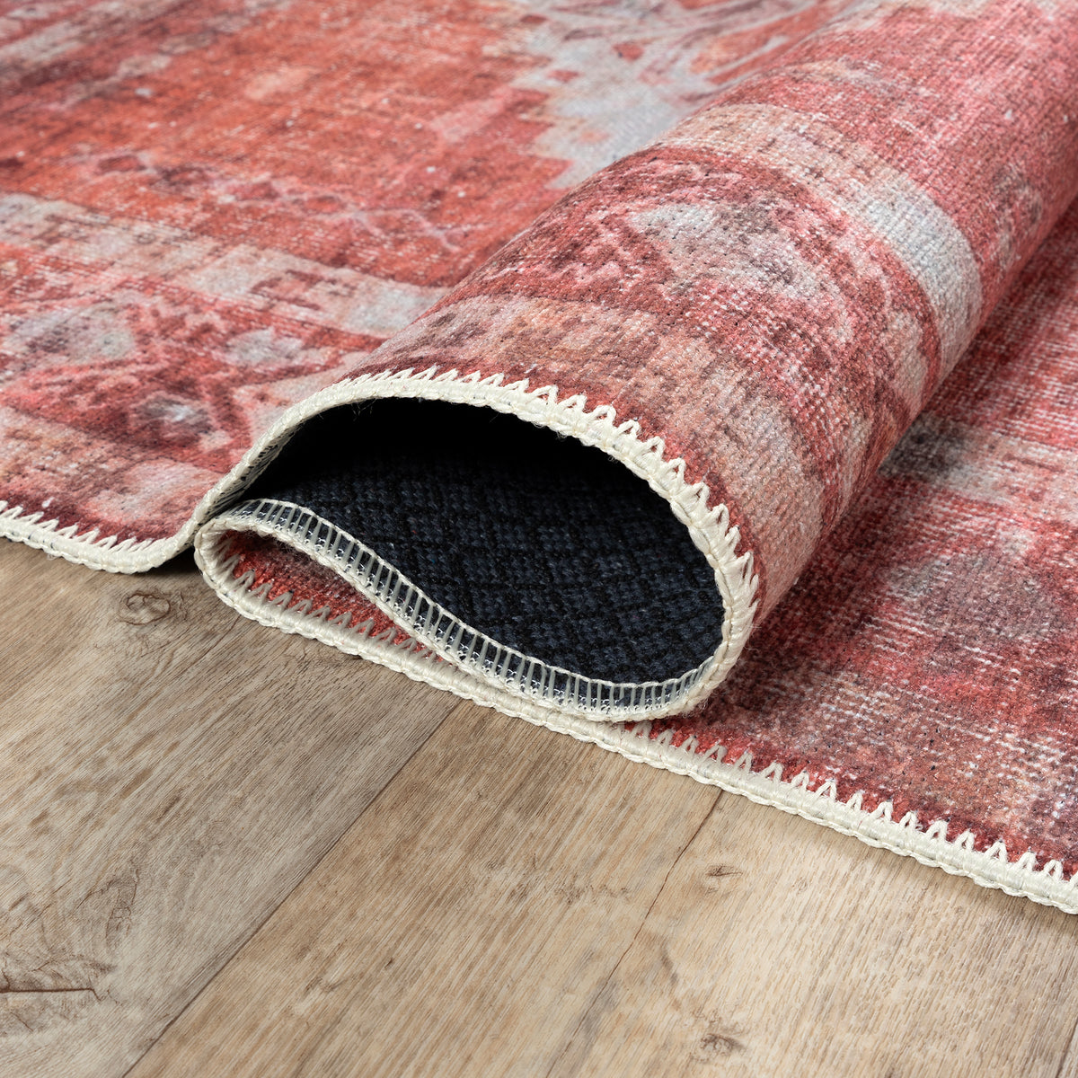 Ionia IO-65 Traditional Medallion Pink Rug