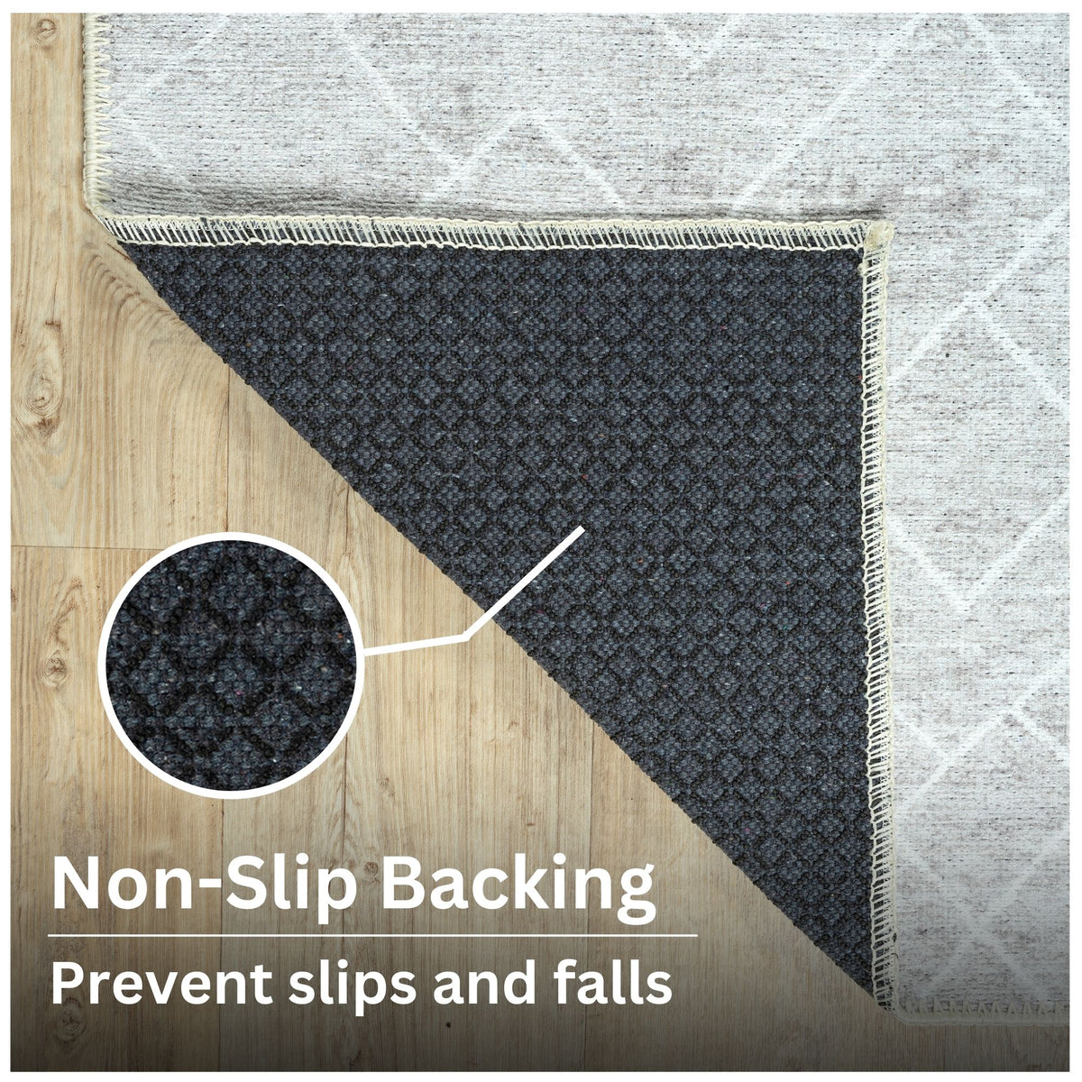 Ionia IO-53 Striped Grey Rug