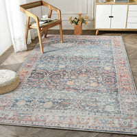 Caria CR-02 Traditional Washable Rug | Non-Slip