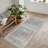 Caria CR-02 Traditional Washable Rug | Non-Slip
