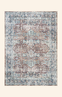 Sienna - Brick & Indigo Rug