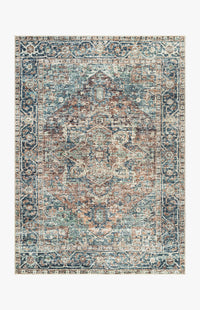 Vera - Teal & Tangerine Rug