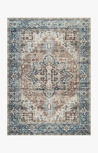 Vera - Terracotta & Teal Rug