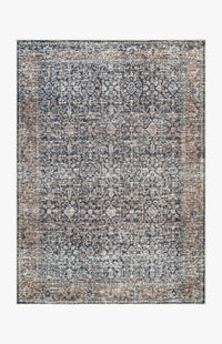 Hudson - Indigo & Camel Rug