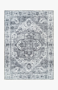 Margot - Charcoal & Ivory Rug