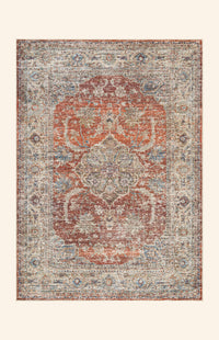 Florence - Persimmon & Olive Rug