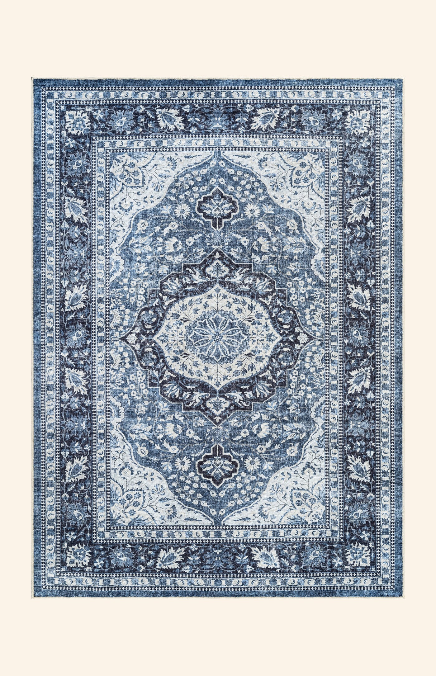 Delft - Porcelain Blue Rug