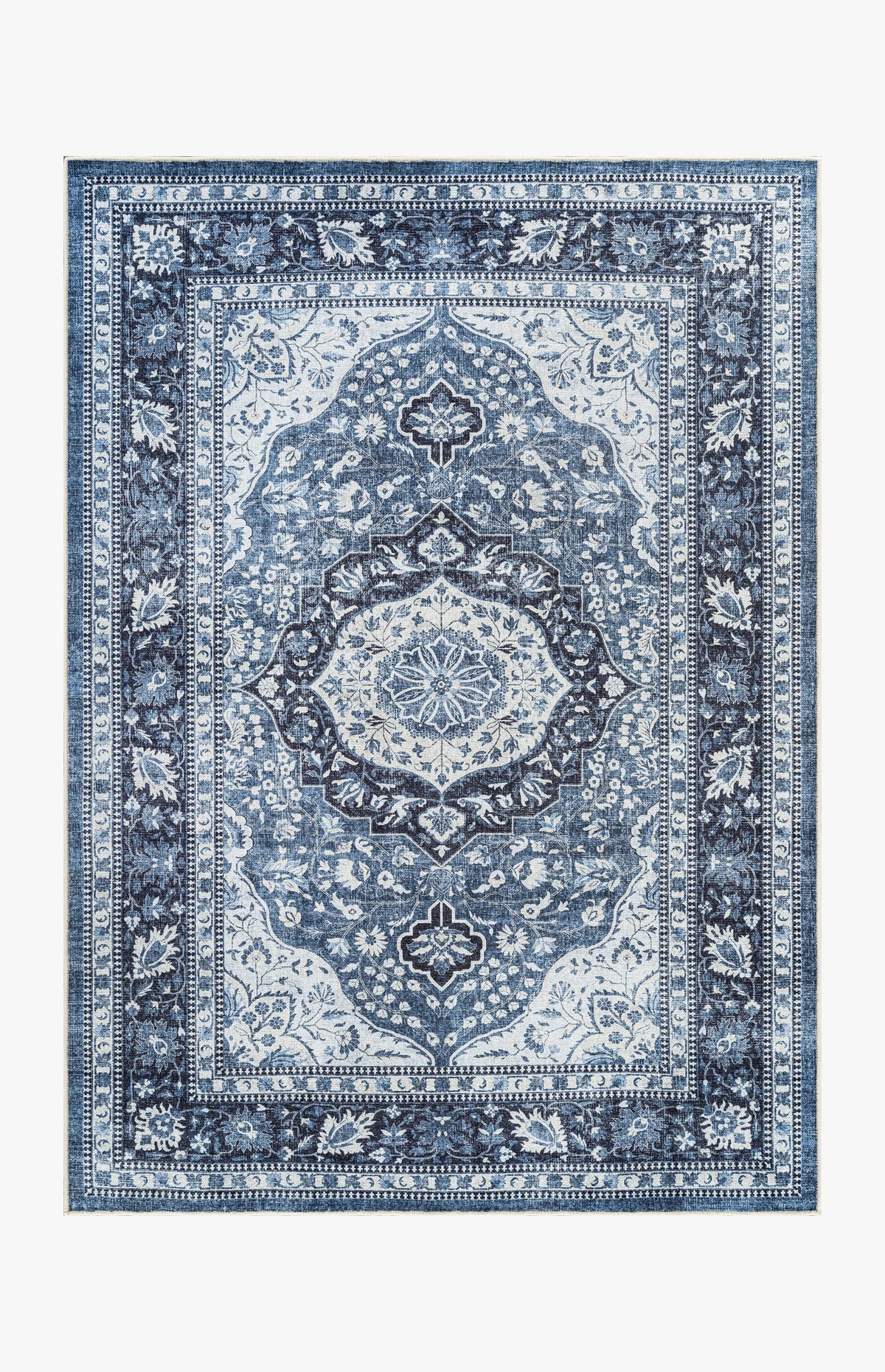 Delft - Porcelain Blue Rug