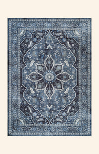 Sapphire - Navy & Charcoal Rug
