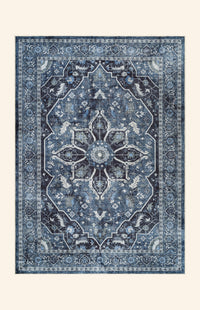 Sapphire - Navy & Charcoal Rug