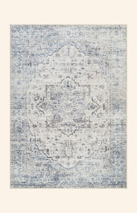 Skye - Soft Blue & Ivory Rug