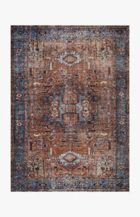 Lucia - Rust & Indigo Rug