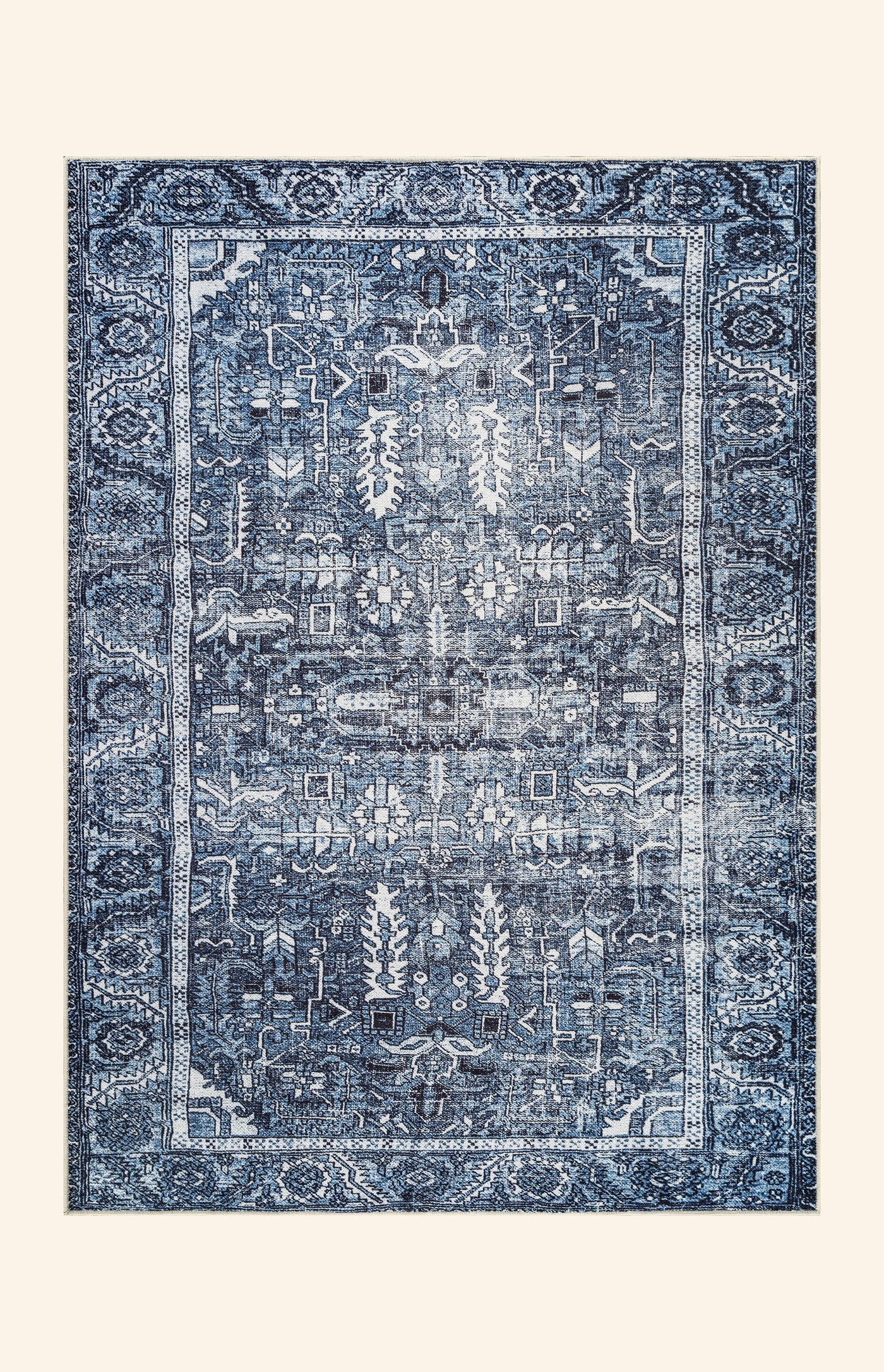 June - Denim Blue Rug