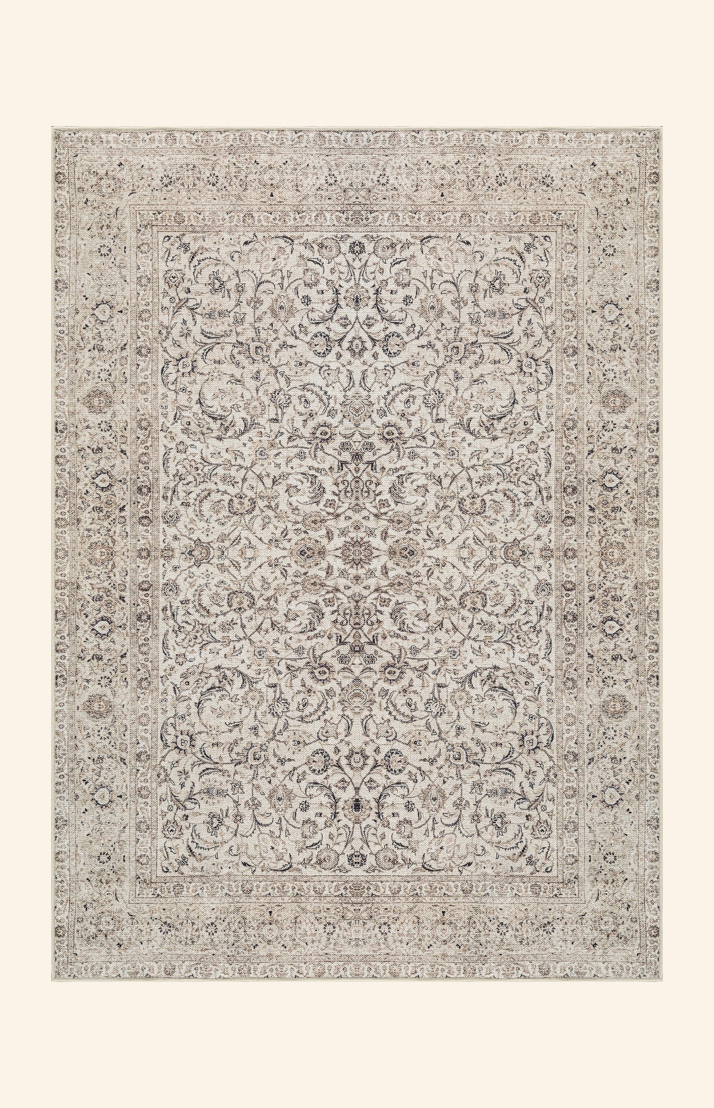Champagne - Linen Cream Rug