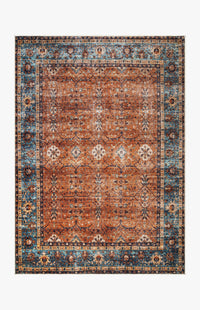 Aurora - Sunset Teal Rug