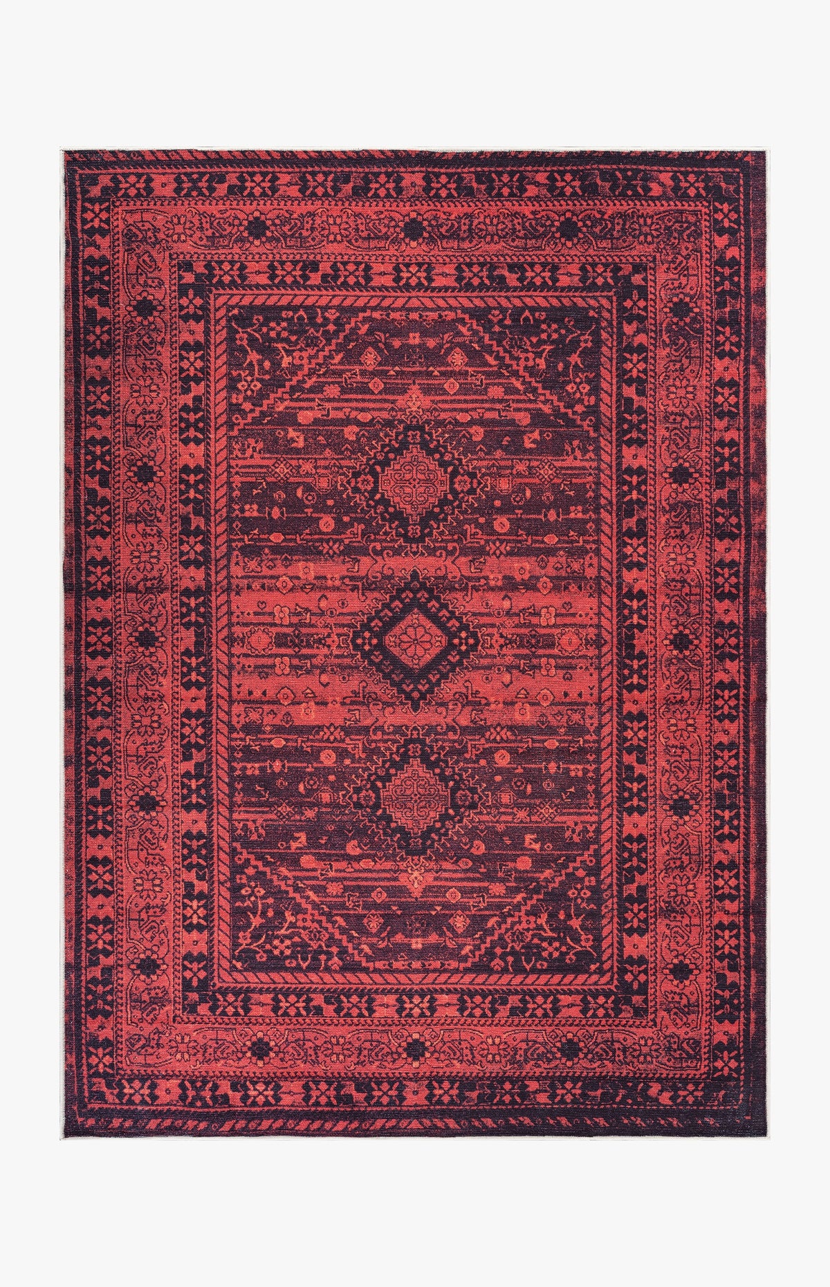 Carmine - Scarlet Rug