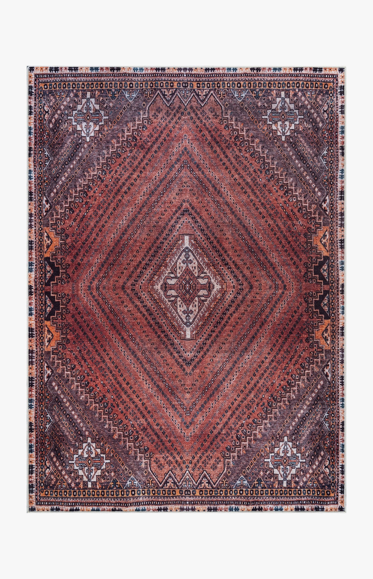 Atlas - Coral Multi Rug