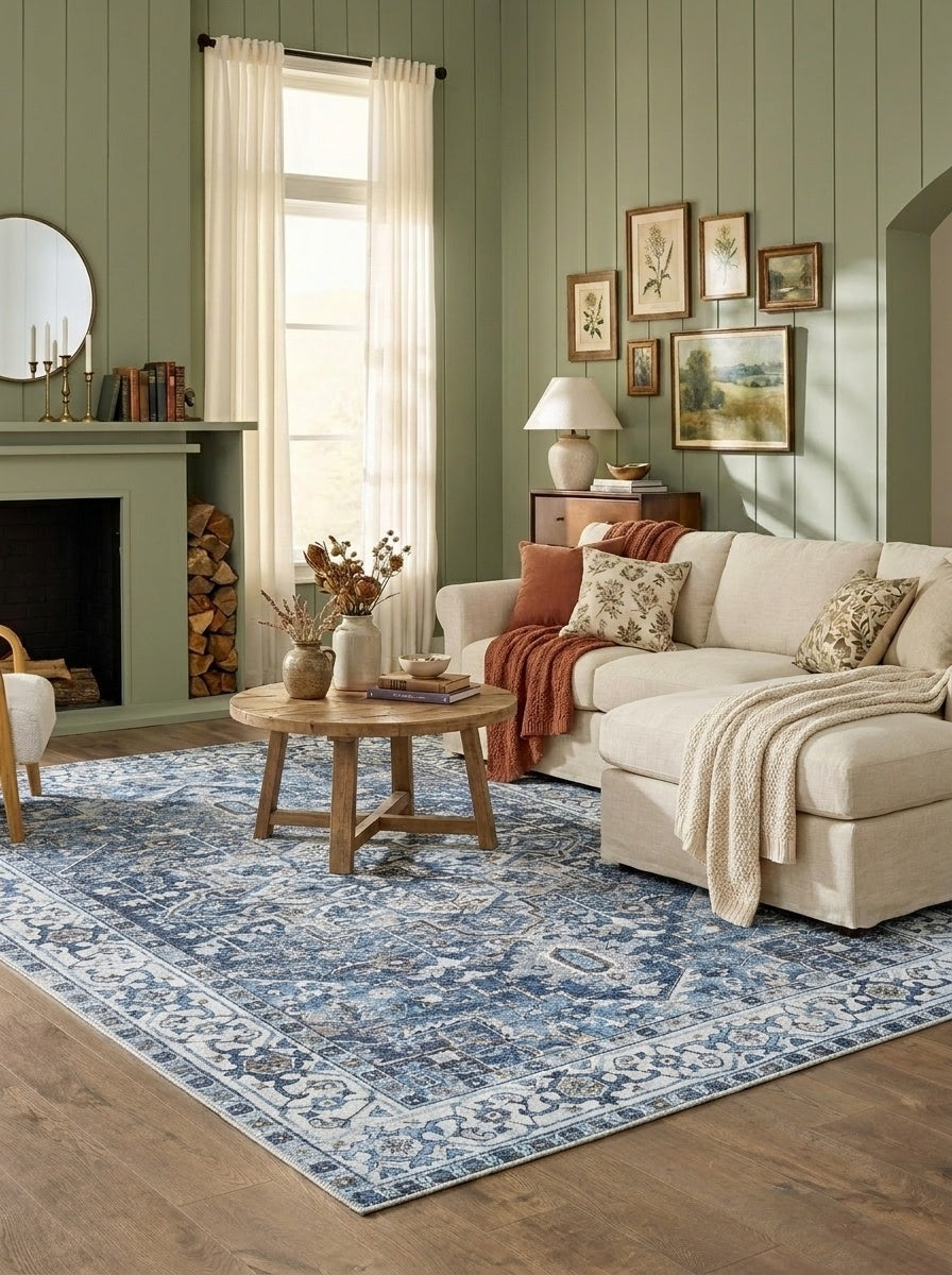 Vera - Navy Rug