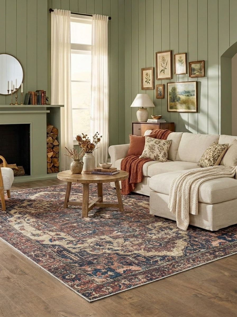 Elena - Terracotta Mist Rug