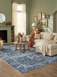 June - Denim Blue Rug