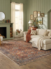 Marigold - Persimmon Multi Rug