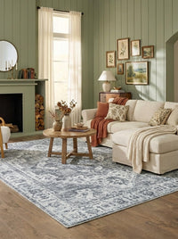 Margot - Charcoal & Ivory Rug