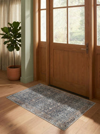 Hudson - Indigo & Camel Rug