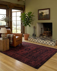 Carmine - Scarlet Rug